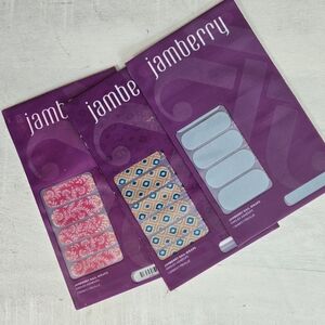 Jamberry Nail Wraps, 3 Sets, New In Package